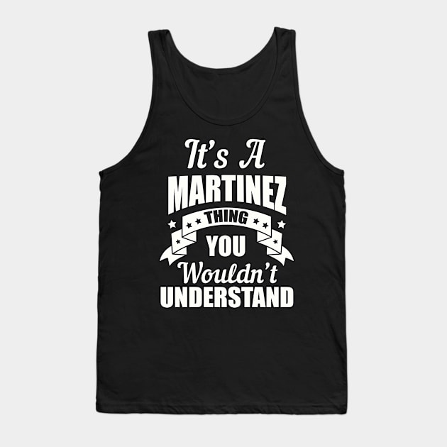 Martinez Thing Tank Top by moclan